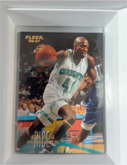 1996-97 Fleer #12 Glen Rice — front