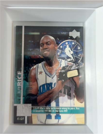 1997-98 Upper Deck #13 Glen Rice — front