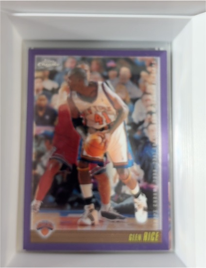 2000-01 Topps Chrome #115 Glen Rice — front