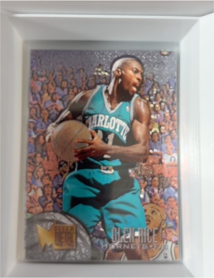 1995-96 Fleer Metal #132 Glen Rice — front