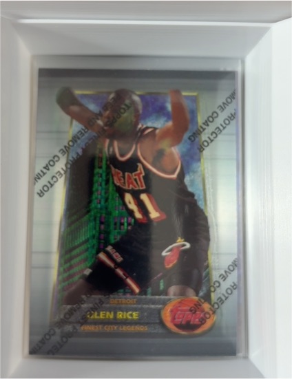 1994-95 Topps Finest #102 Glen Rice — front