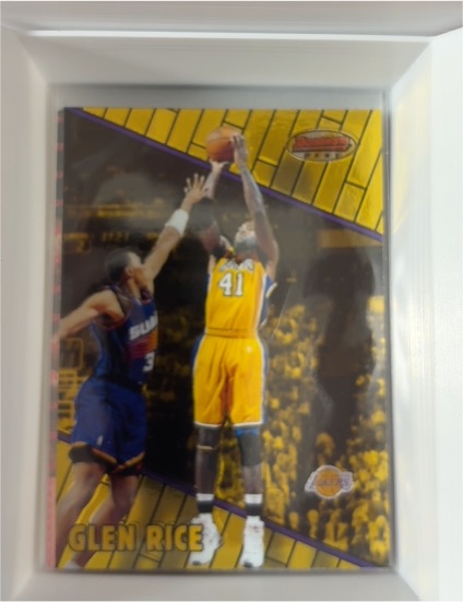 1999-00 Bowman's Best #41 Glen Rice — front