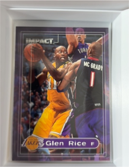 1999-00 Skybox Impact #123 Glen Rice — front