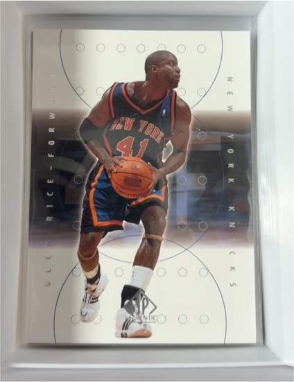 2000-01 Upper Deck SP Authentic #57 Glen Rice — front