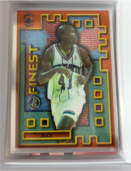 1995-96 Topps Finest #M32 Glen Rice — front