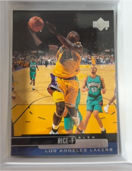 1999-00 Upper Deck #60 Glen Rice — front