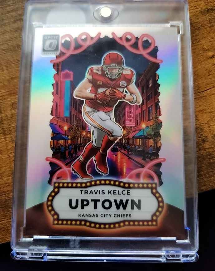 2025 Panini Donruss Optic #22 Travis Kelce Uptown — front