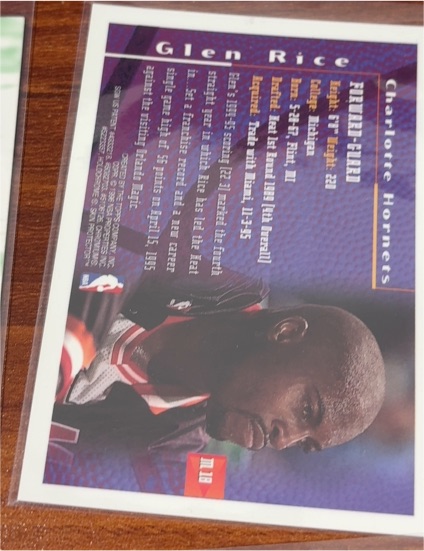 1994-95 Fleer #111 Glen Rice — front