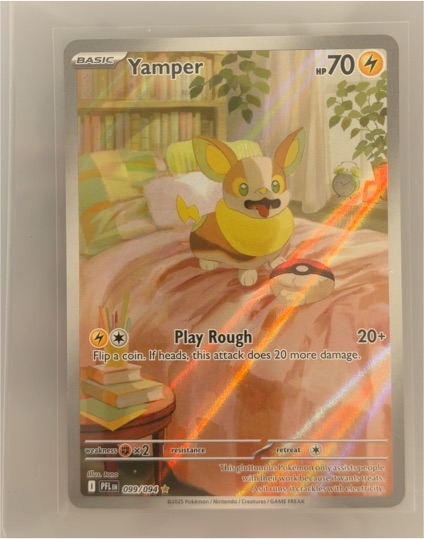 2025 Pokémon #099 Yamper — front