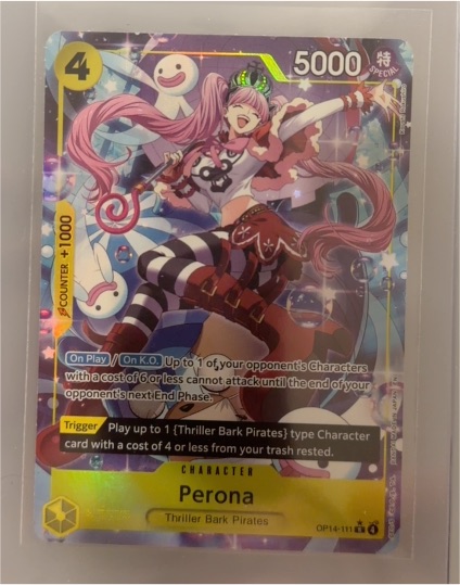 One Piece TCG 2023 OP14-111 Perona — front