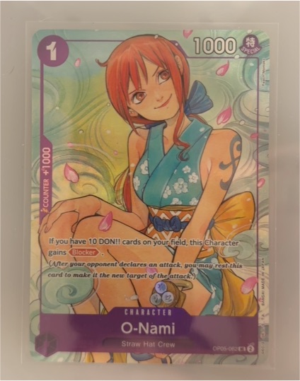 2025 One Piece TCG OP05-062 O-Nami — front