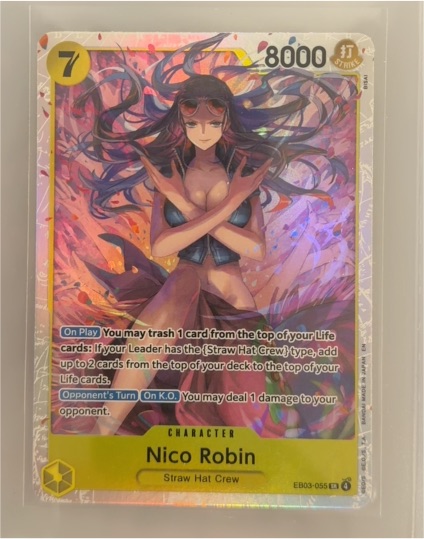 Nico Robin EB03-055 Extra Booster: One Piece Heroines Edition — front