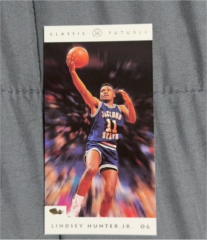 1993 Classic Futures #13 Lindsey Hunter Jr. — front