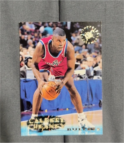 1995-96 Topps Stadium Club #131 Calbert Cheaney — front