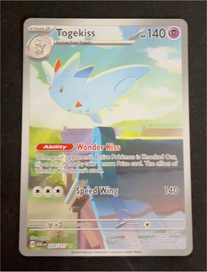 2023 Pokemon TCG Ascended Heroes #235 Togekiss — front