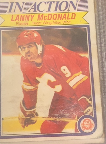 1982-83 O-Pee-Chee #52 Lanny McDonald — front