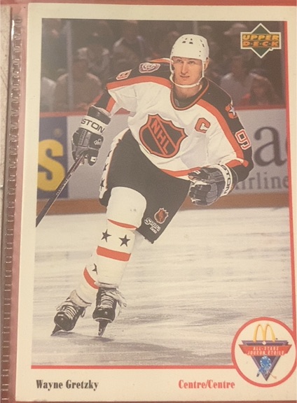 1991-92 Upper Deck McDonald's #Mc-17 Wayne Gretzky — front