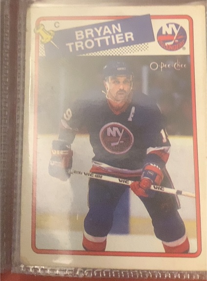 1988 O-Pee-Chee #97 Bryan Trottier — front