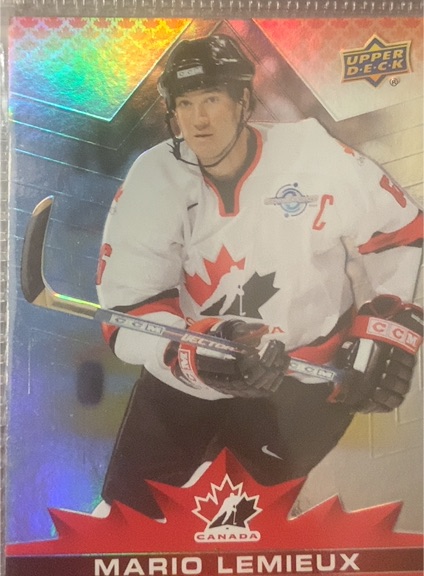 2021-22 Upper Deck Tim Hortons Team Canada #99 Mario Lemieux — front