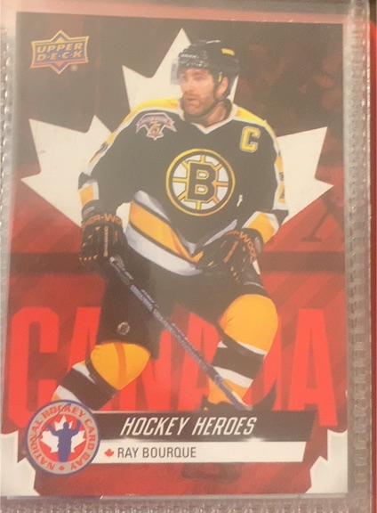 2021-22 Upper Deck National Hockey Card Day Canada #CAN-11 Ray Bourque — front