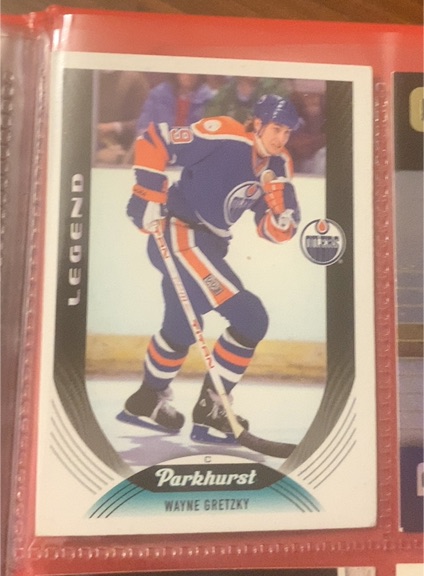 2020-21 Upper Deck Parkhurst Legend #330 Wayne Gretzky — front