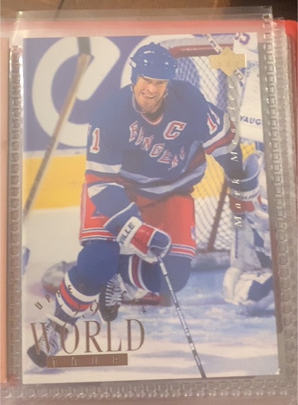 1994-95 Upper Deck #563 Mark Messier — front