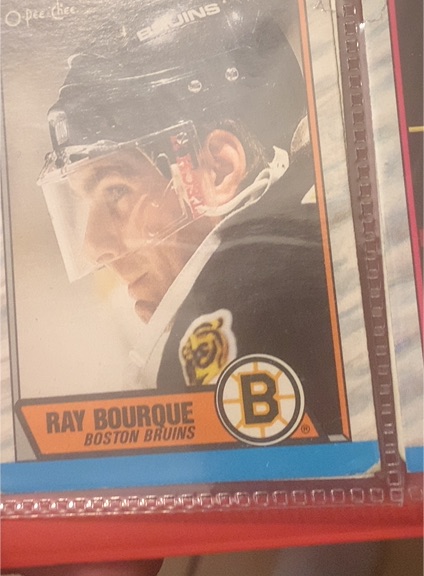 1989-90 O-Pee-Chee #110 Ray Bourque — front