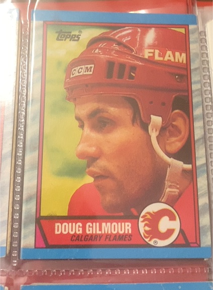 1989-90 Topps #74 Doug Gilmour — front