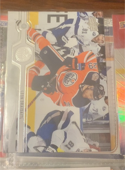 2019-20 Upper Deck #186 Leon Draisaitl Clear Cut — front