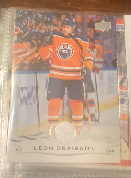 2018-19 Upper Deck #76 Leon Draisaitl — front