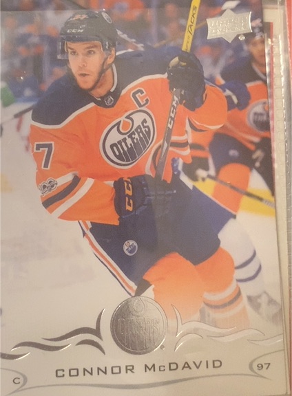 2018-19 Upper Deck #75 Connor McDavid — front