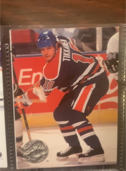 1991 Pro Set Platinum #310 Keith Tkachuk — front