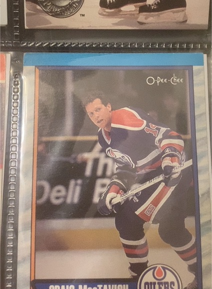 1989-90 O-Pee-Chee #230 Craig MacTavish — front
