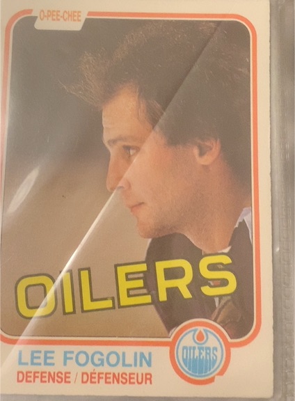 1981-82 O-Pee-Chee #112 Lee Fogolin — front
