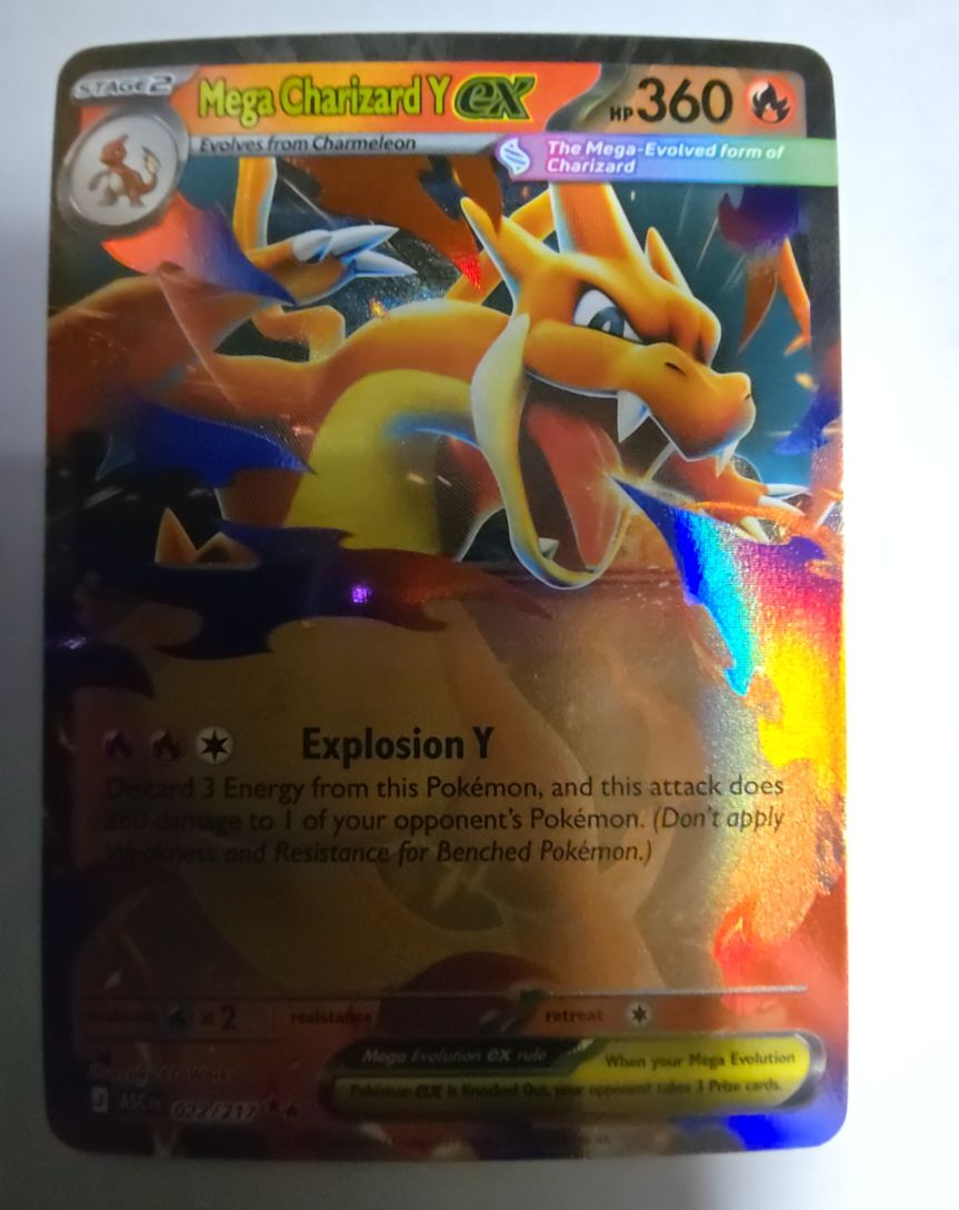 2019 Pokémon #022 Mega Charizard Y ex — front