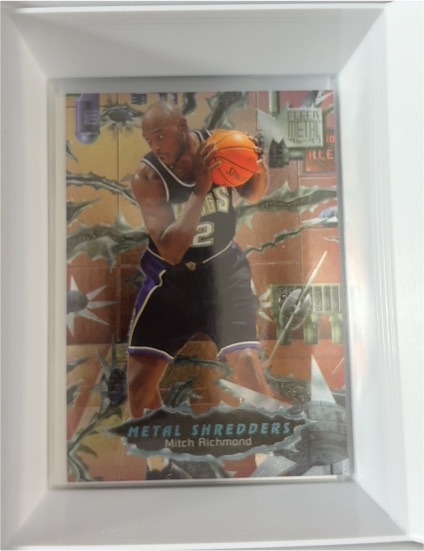 1996-97 Fleer Metal #244 Mitch Richmond Metal Shredders — front
