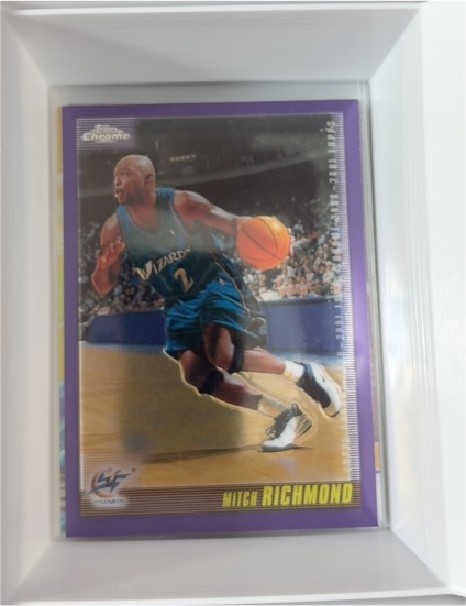 2000-01 Topps Chrome #61 Mitch Richmond — front