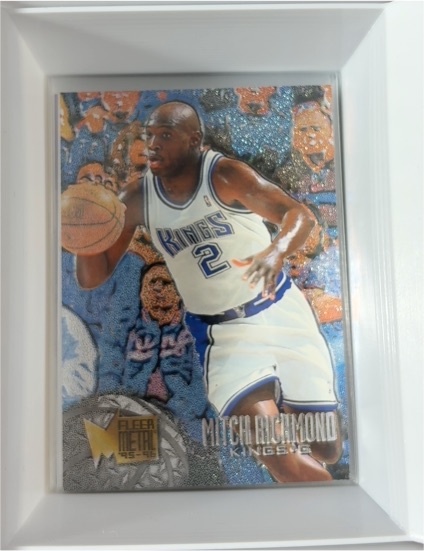 1995-96 Fleer Metal #95 Mitch Richmond — front