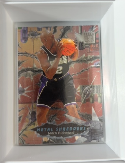 1996-97 Fleer Metal #244 Mitch Richmond Metal Shredders — front