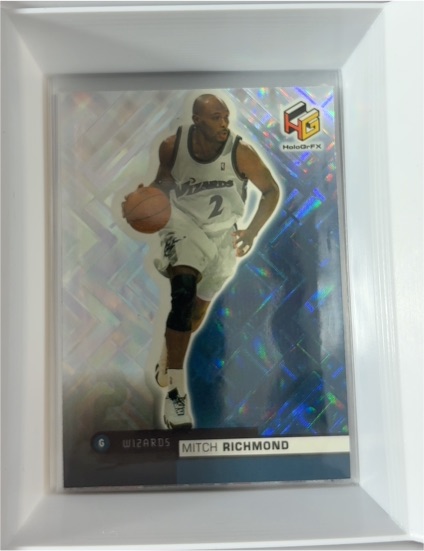 1999 Upper Deck HoloGrFX #60 Mitch Richmond — front