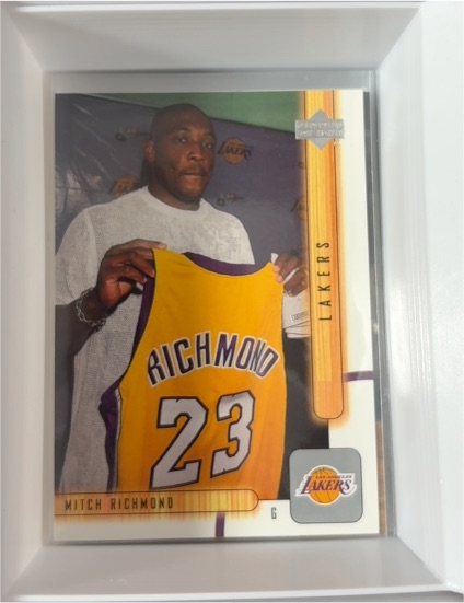 2001-02 Upper Deck #78 Mitch Richmond — front
