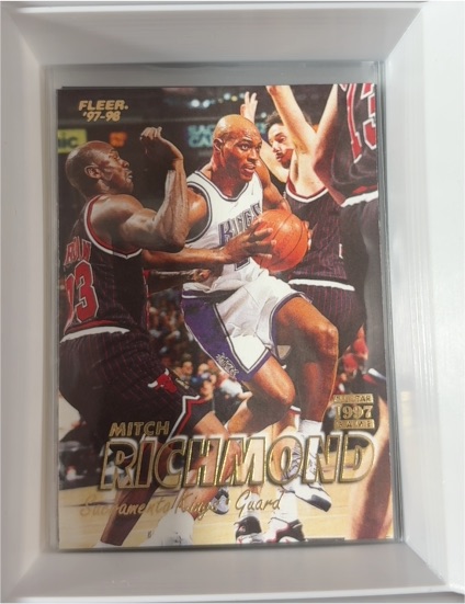 1997-98 Fleer #2 Mitch Richmond — front