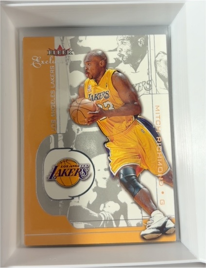 2001-02 Fleer Exclusive #95 Mitch Richmond — front
