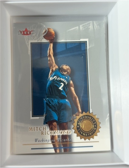 2000-01 Fleer Authority #80 Mitch Richmond — front