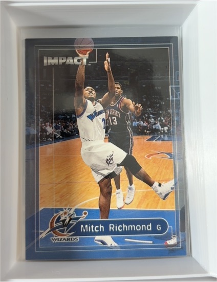 1999-00 Skybox Impact #45 Mitch Richmond — front