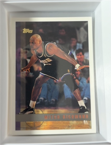 1997-98 Topps #56 Mitch Richmond — front
