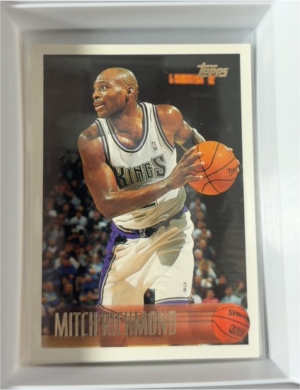 1996-97 Topps #23 Mitch Richmond — front