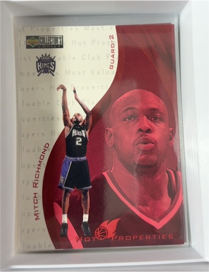 1997-98 Upper Deck Collector's Choice #378 Mitch Richmond — front