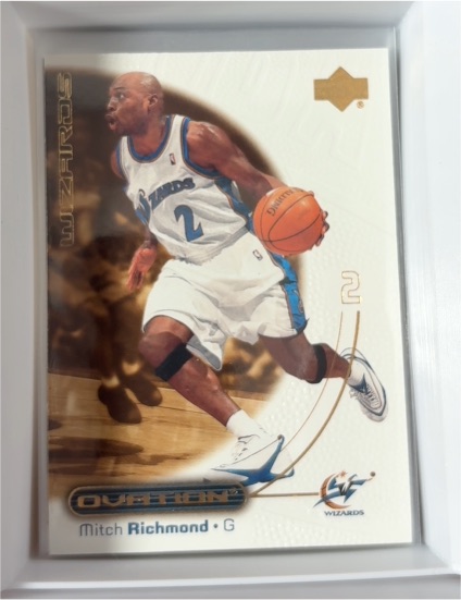 2000-01 Upper Deck Ovation #59 Mitch Richmond — front