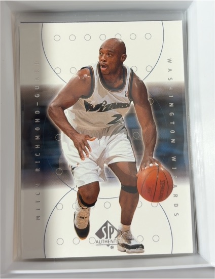 2000-01 Upper Deck SP Authentic #89 Mitch Richmond — front